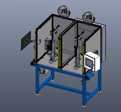 Rear Shock CAD Animation